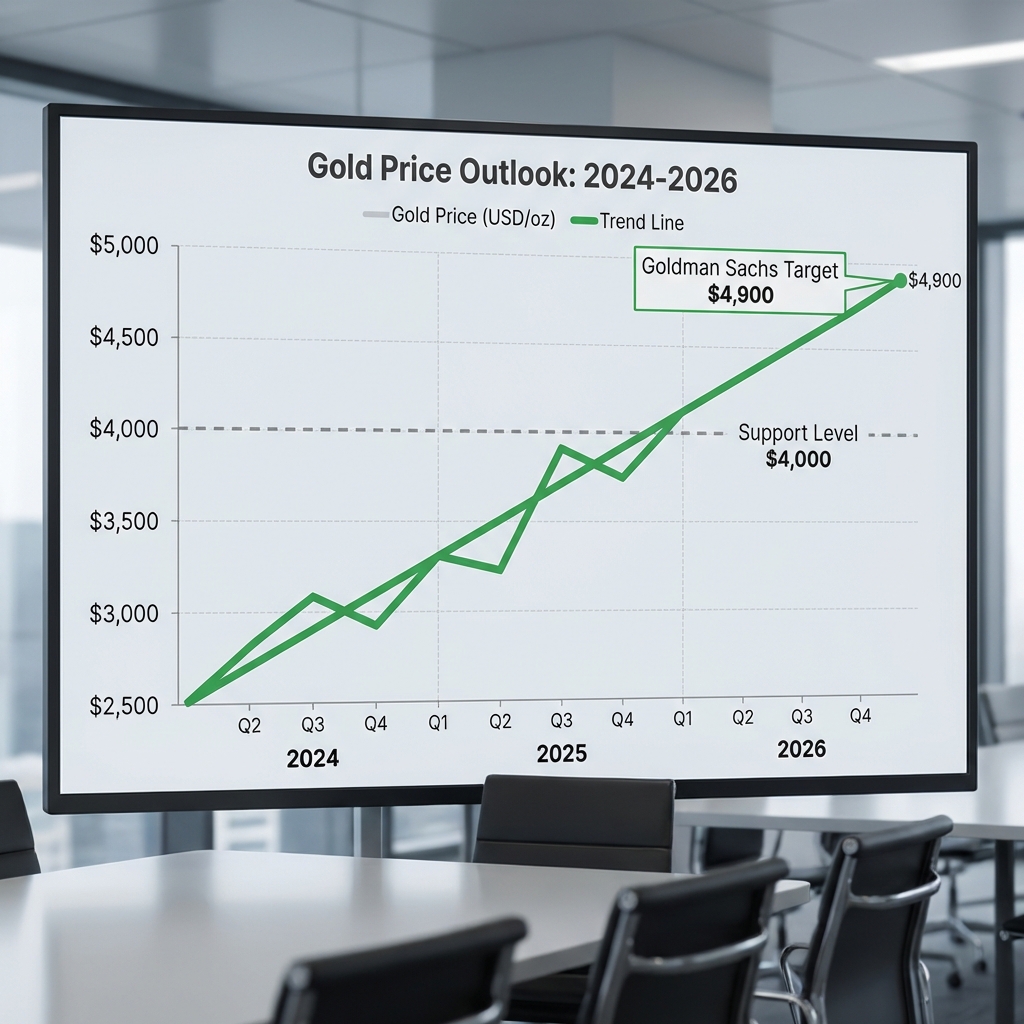 Gráfico de Predicción del Precio del Oro 2026